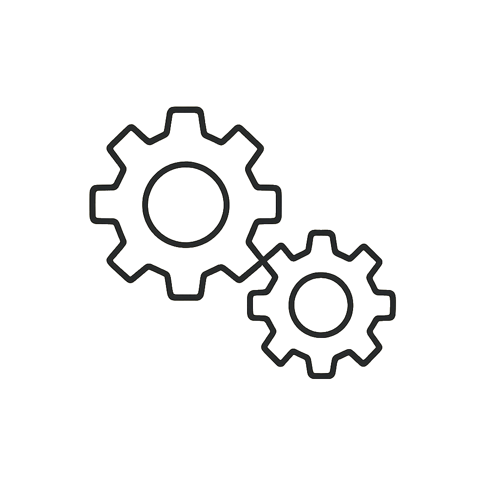 Gears icon