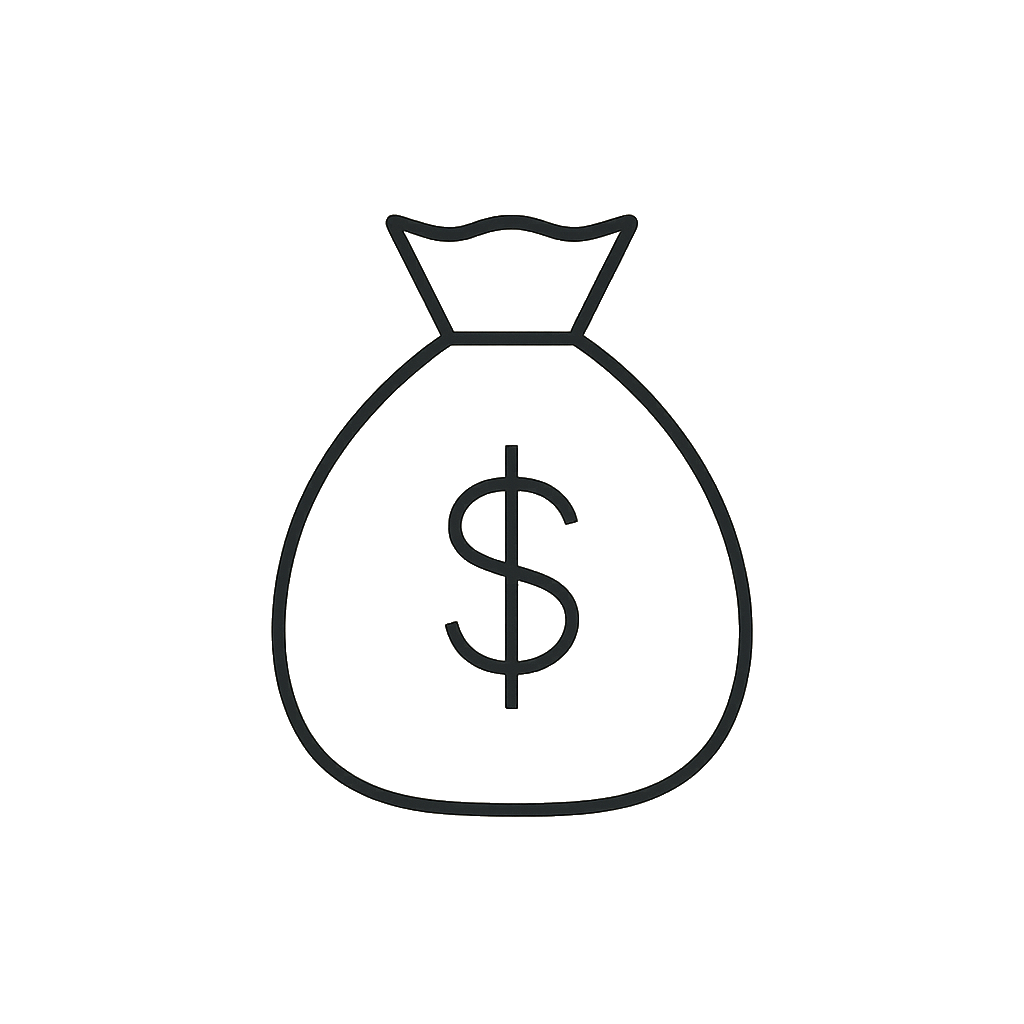 Money bag icon